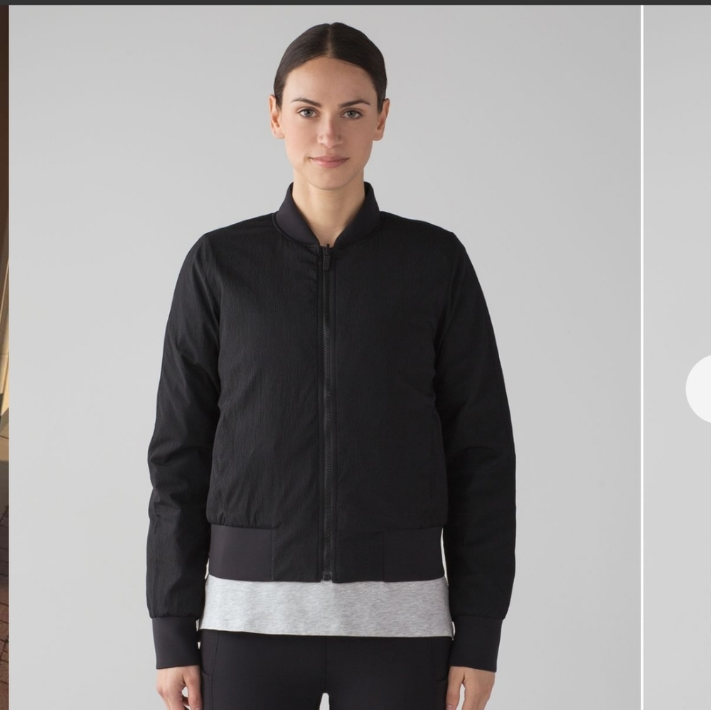 lululemon bomber jacket
